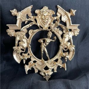 Vintage Medusa Gargoyle Large Pendant